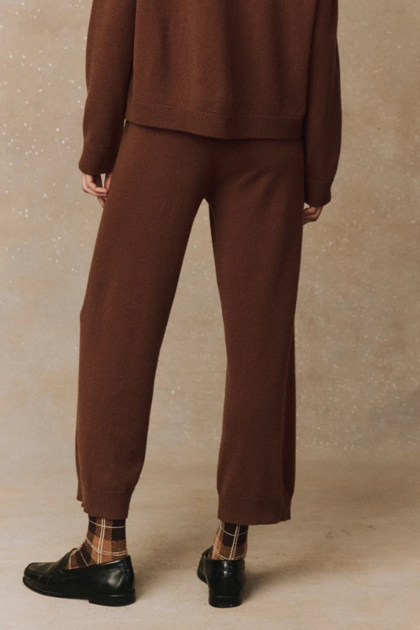 Cashmere Lantern Pant- Santal