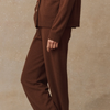 Cashmere Lantern Pant- Santal