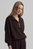 Hawley Half Zip Sweat - Coffee Bean