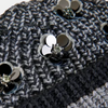 Ishadow Embroidered Knit Hat - Shadow