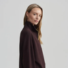 Hawley Half Zip Sweat - Coffee Bean