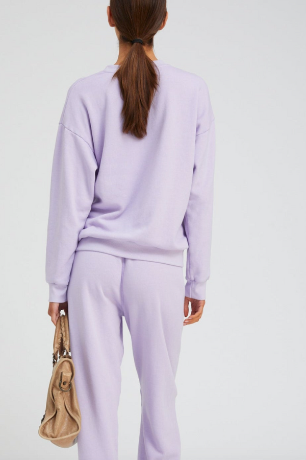 Heart Sweatpant- Lavender