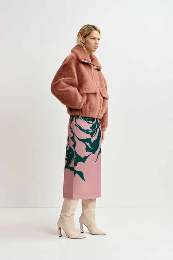 Genz Faux Fur Jacket - Bellini