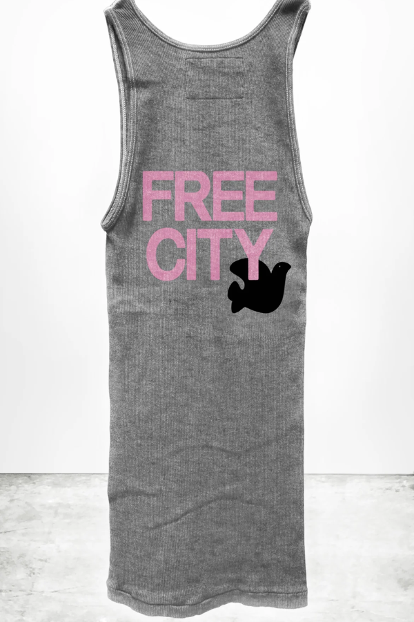 FREECITY Supervintage Tank - Heather Pink