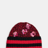 Ishadow Embroidered Knit Hat - Poppy Field