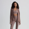 Hayden Zip Through Midlayer - Deep Taupe