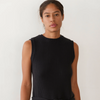 Sweater Rib Shell - Jet