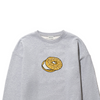 The Oversized Bagel Sweatshirt - Heather Grey