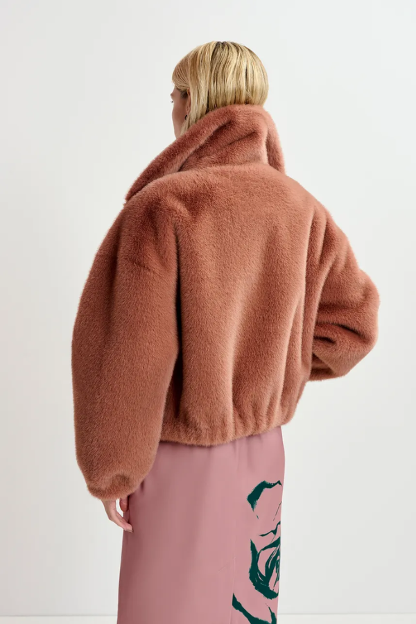 Genz Faux Fur Jacket - Bellini