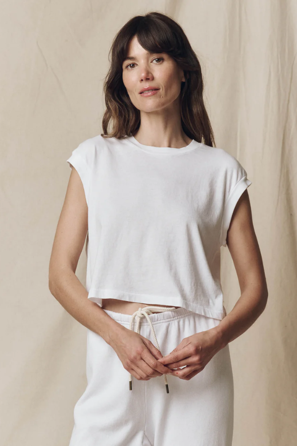 The Square Tee-True White