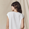The Square Tee-True White
