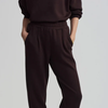 The Rolled Cuff Pant 25 - Coffee Bean