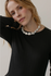 The Pointelle Long Sleeve-jet