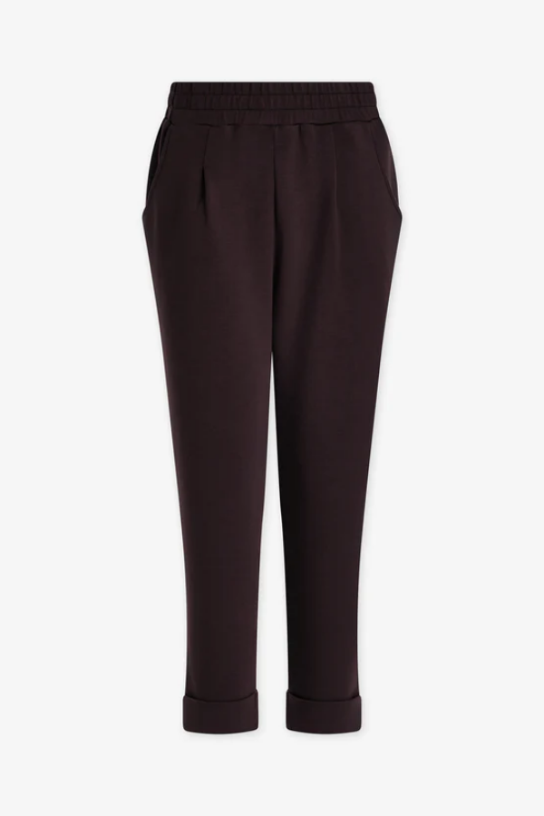 The Rolled Cuff Pant 25 - Coffee Bean