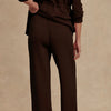 Wide Leg Pant 28 - Coffee Bean