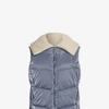 Brock Puffer Gilet- Blue Wind