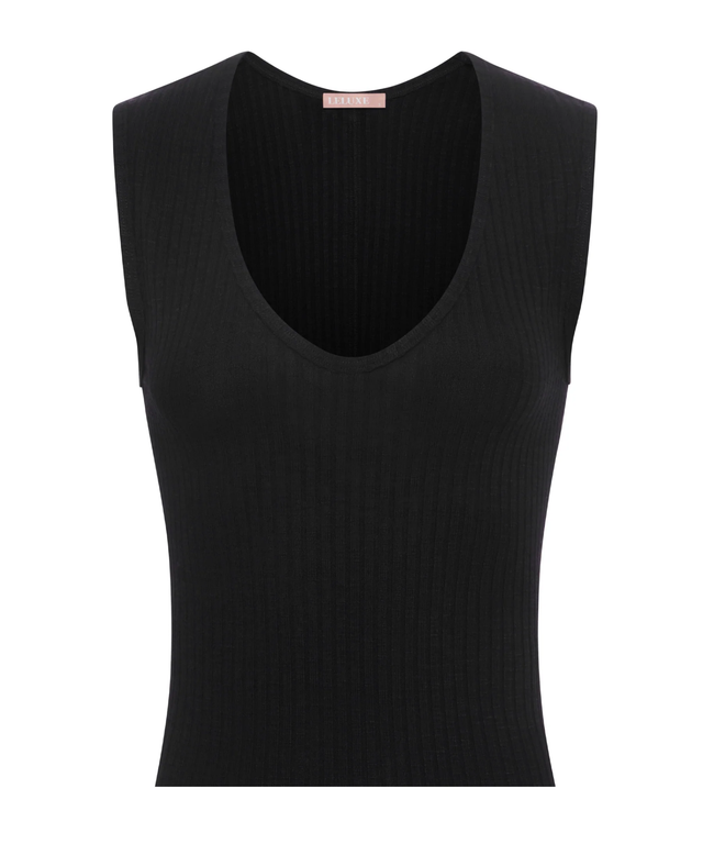 Charli V Tank- Black Charcoal