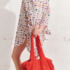 Terry Tote Beach Bag-Orange