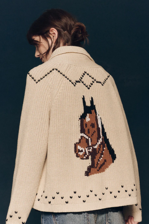 The Horse Lodge Cardigan - Cream