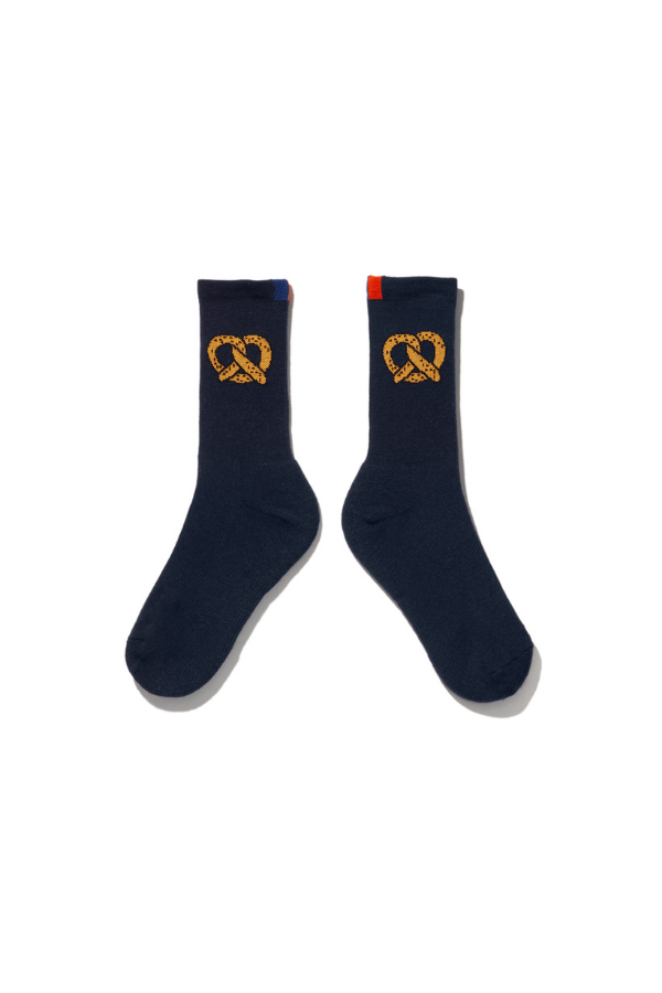 The Women's Pretzel Sock - Navy