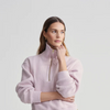 Roselle Half Zip Fleece- Burnished Lilac