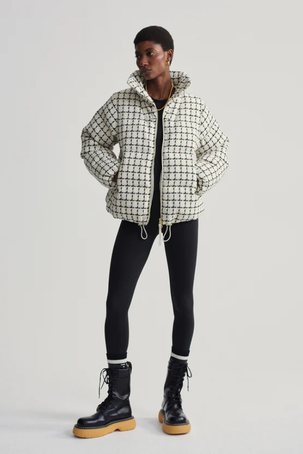 Eugene Check Short Puffer