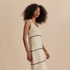 Scott Scoop Neck Midi Dress-Birch