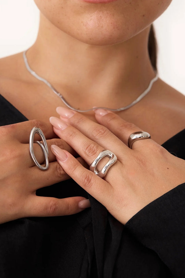 Bacara Silver RIng