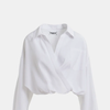 Hare Wrap Shirt White