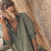 Beau Shirt-Dark Seagrass