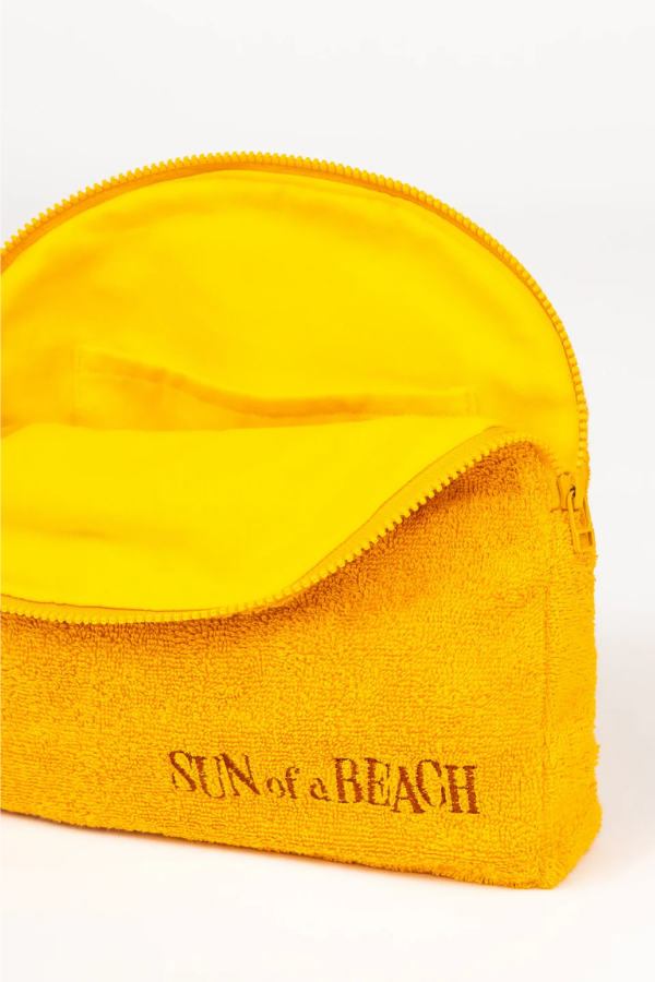 Large Waterproof Luna Pouch-Sunflower