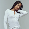Rib Henley - White