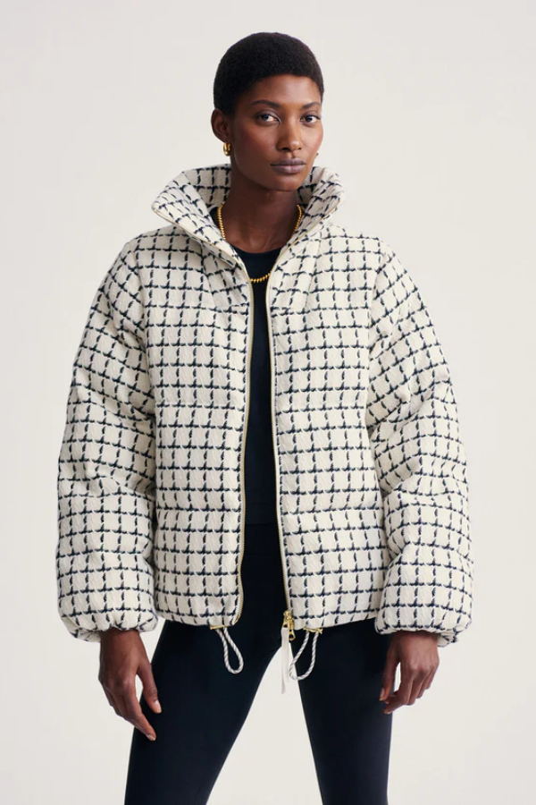 Eugene Check Short Puffer