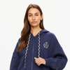 Cascade Jude Crop Hoodie - Navy