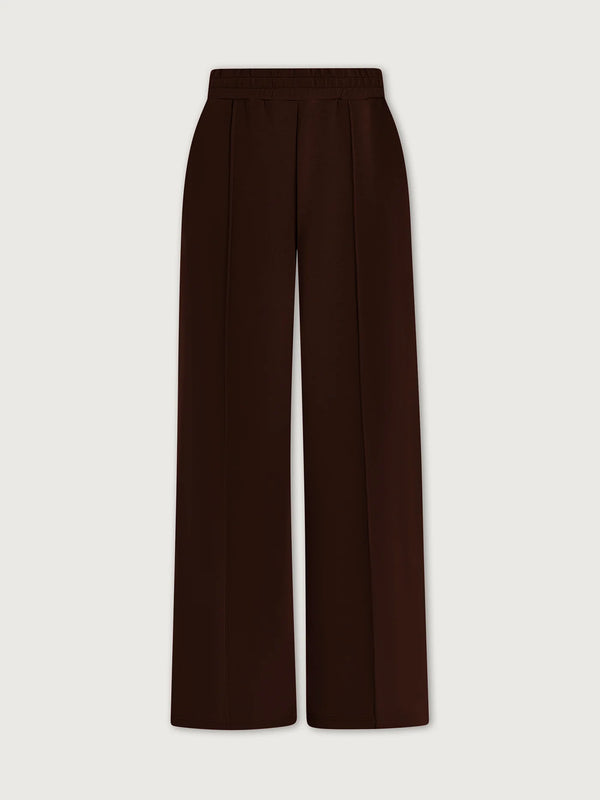 Wide Leg Pant 28 - Coffee Bean