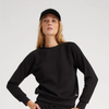 Shrunken Raglan Sweatshirt - Black