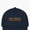 More Espresso Less Depresso Hat- Black