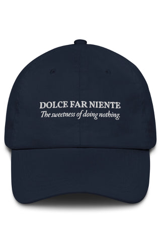Dolce Far Niente Hat- Navy