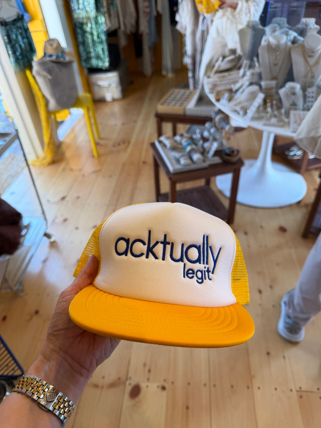 Acktually Legit Hat