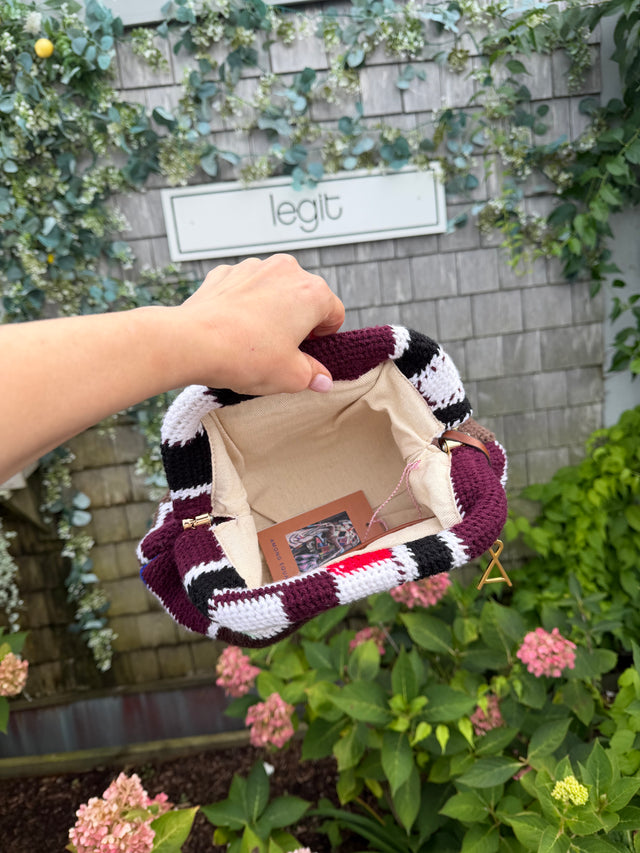 Nancy Modern Skin Pin Bilum Clutch