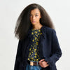 Iskra Fringed Jacket - Navy