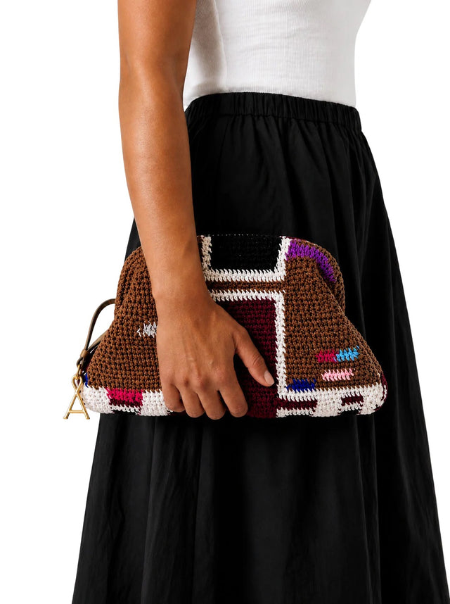 Nancy Modern Skin Pin Bilum Clutch