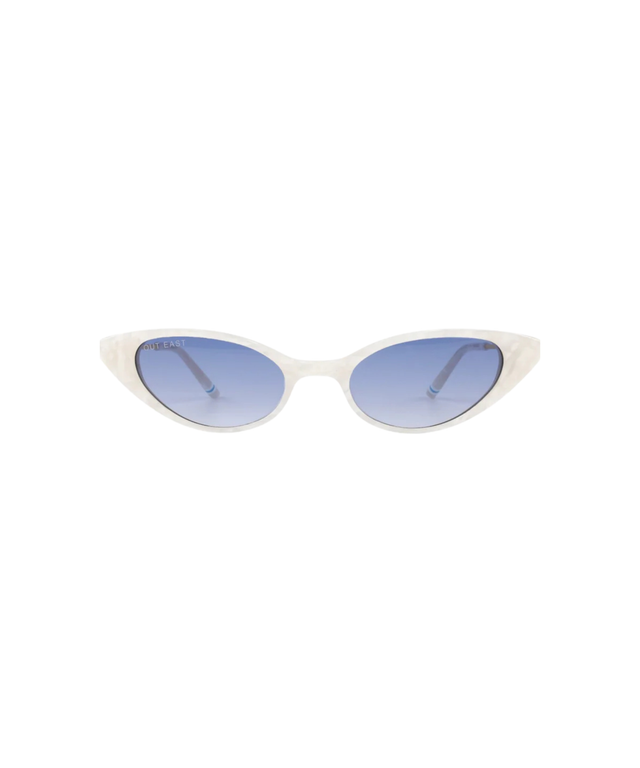 Seascape Sunglasses- White Marble