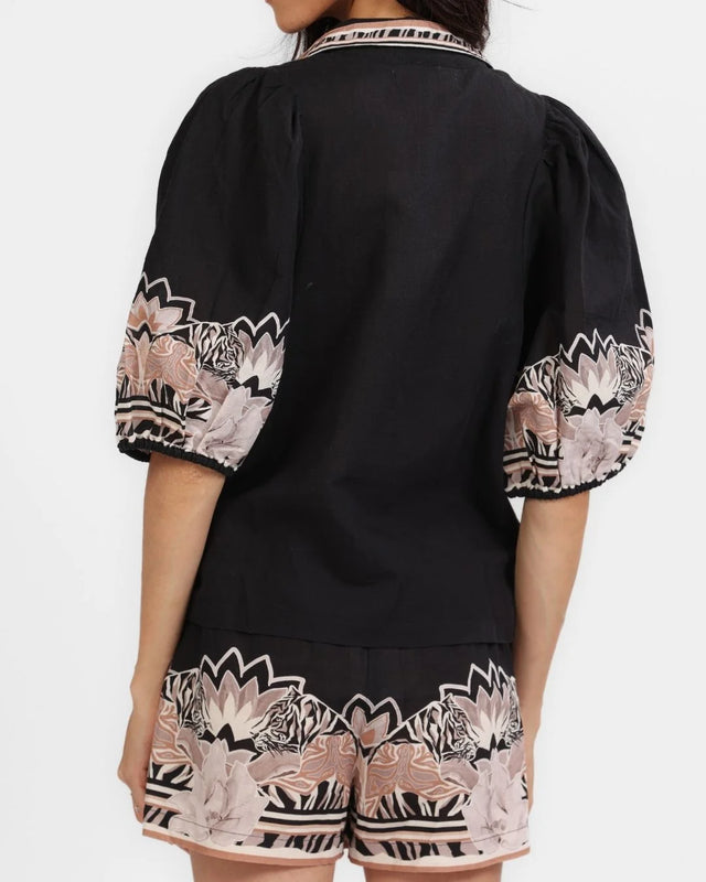 Balloon Shirt Lotus Tiger-Eclipse