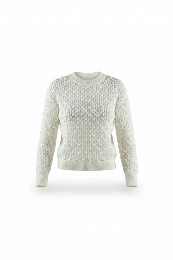 Beaded Solar Pullover