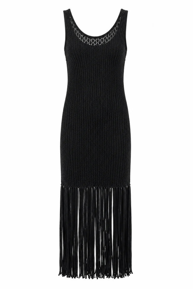 Solwave Dress- Black