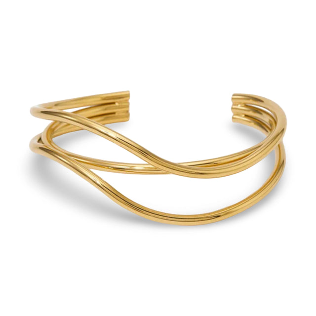 Margot Cuff Bracelet Gold - Shop Legit