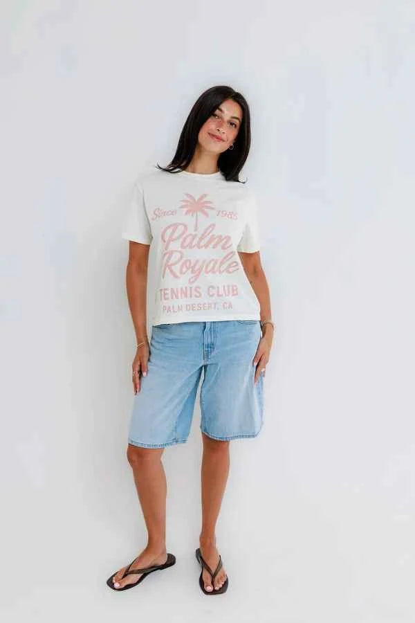 Everyday Tee- Palm Royale Tennis