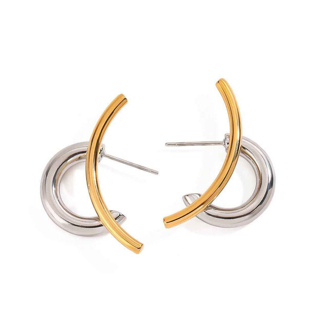 Solace Mixed Metal Earrings