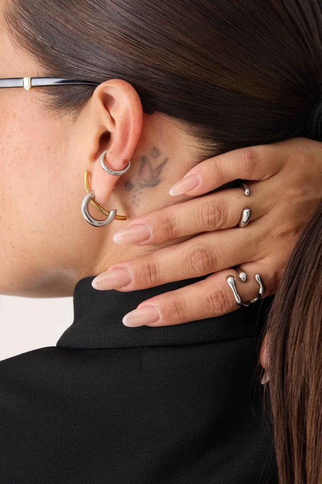 Solace Mixed Metal Earrings